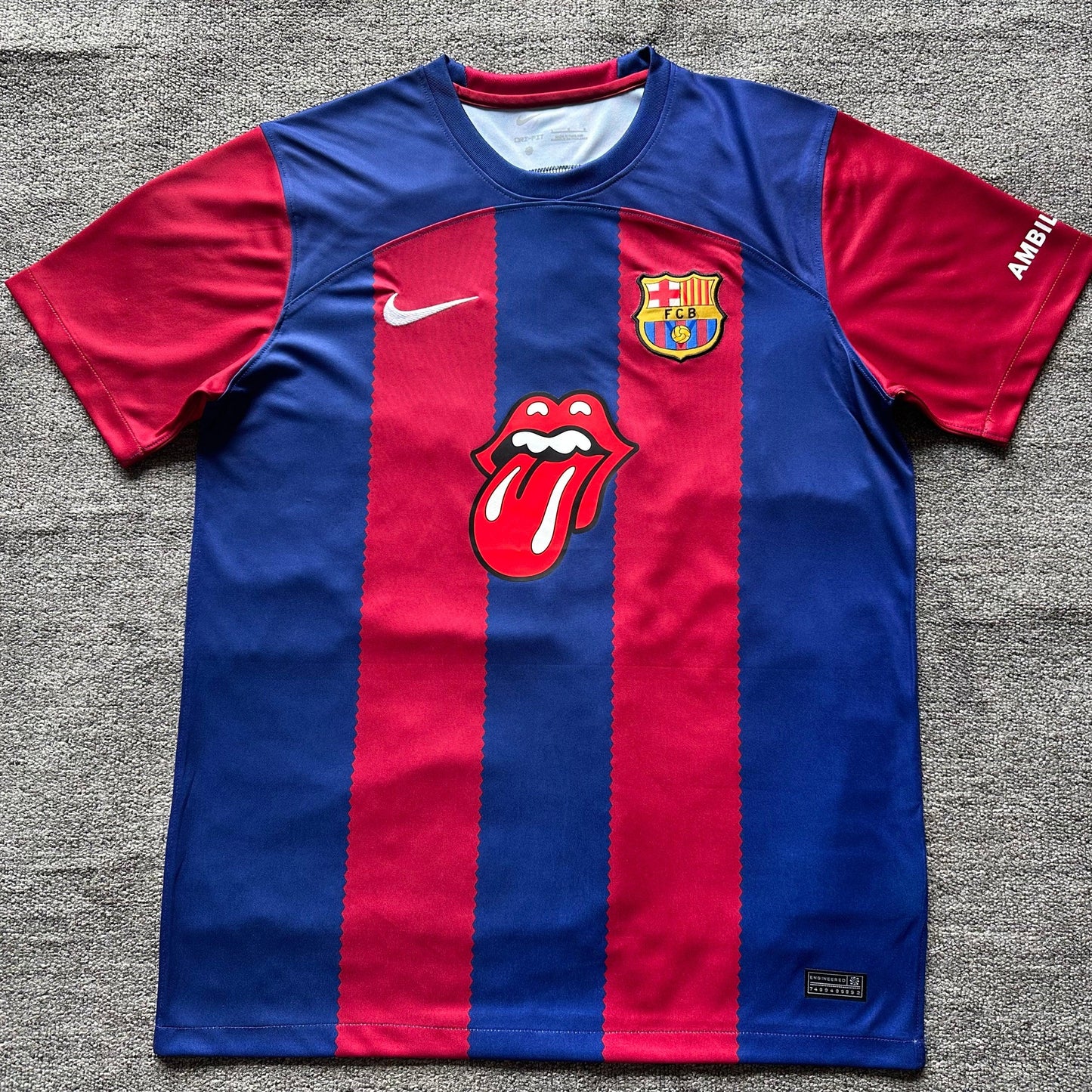 Barcellona’s Home Jersey x Rolling Stones - Classic XI