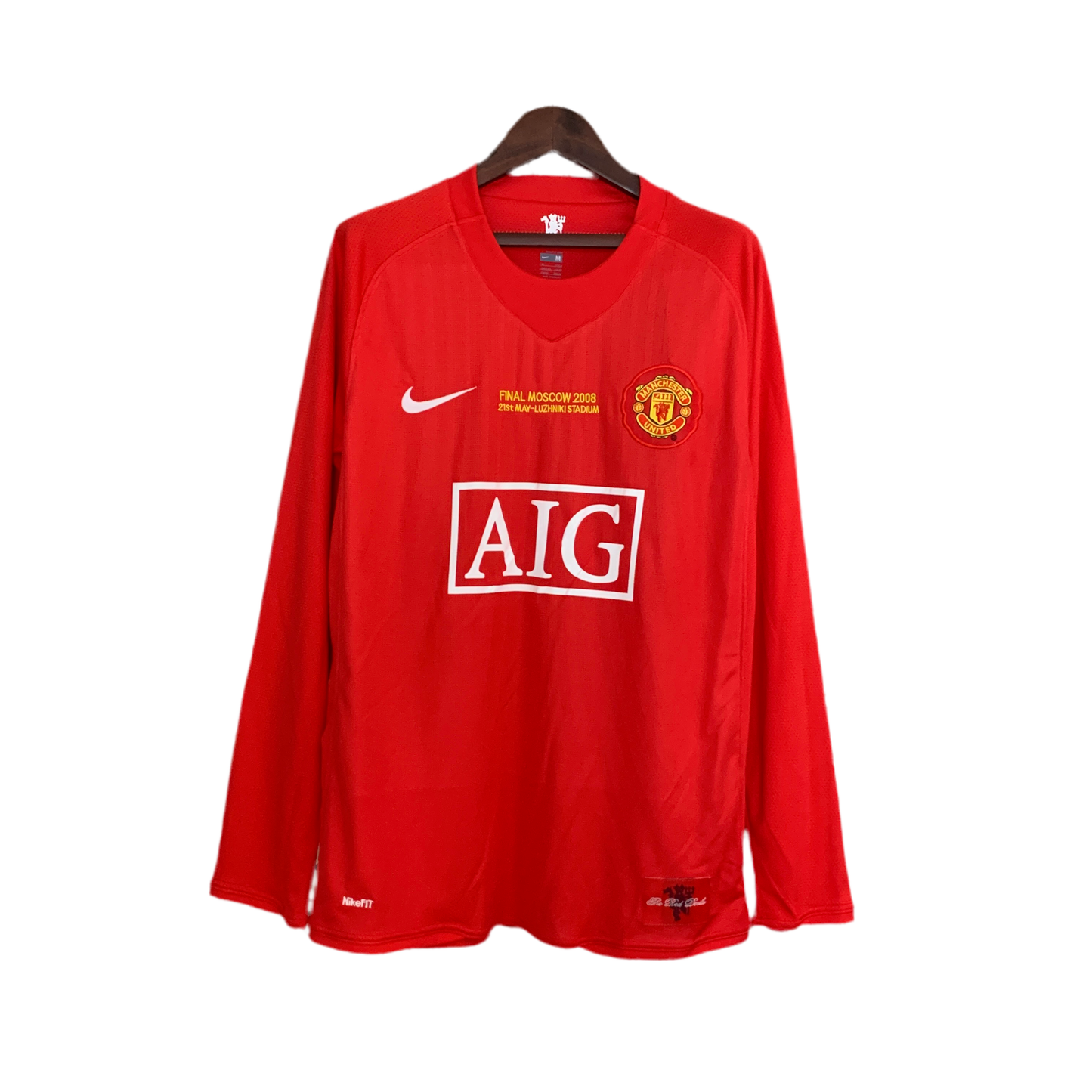 Manchester United’s Home Jersey 07/08 (long sleeves) - Classic XI