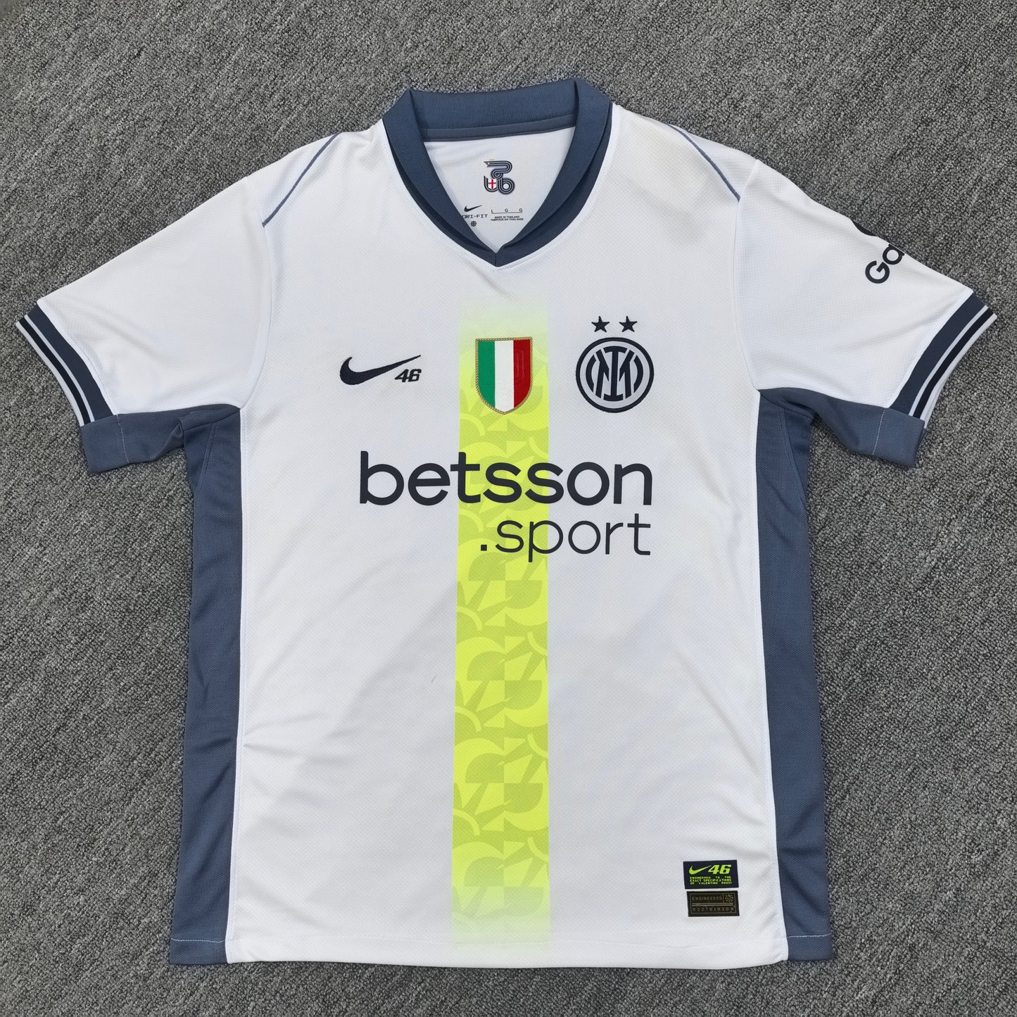 Inter Milan’s Away x VR46 Jersey 24/25 - Classic XI