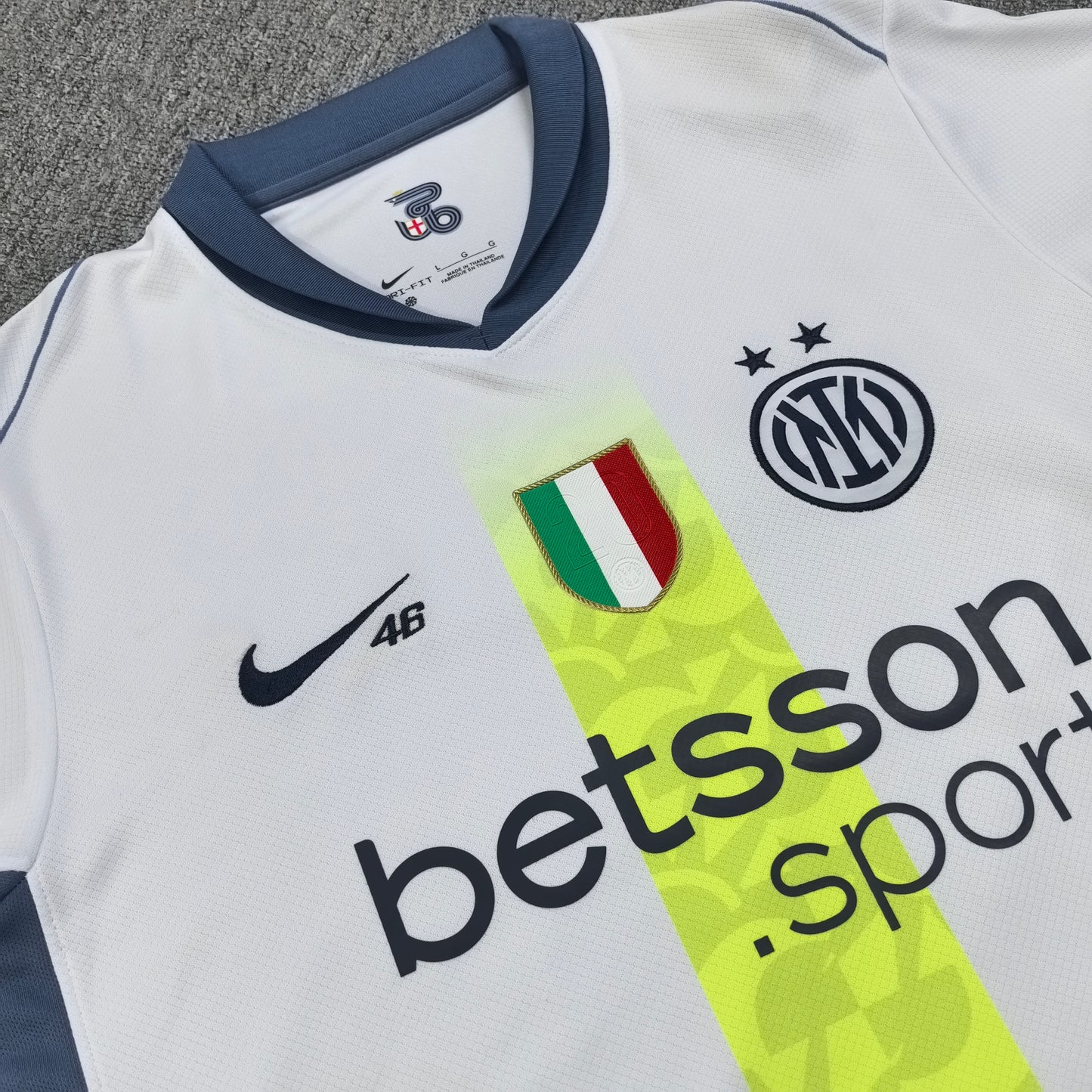 Inter Milan’s Away x VR46 Jersey 24/25 - Classic XI