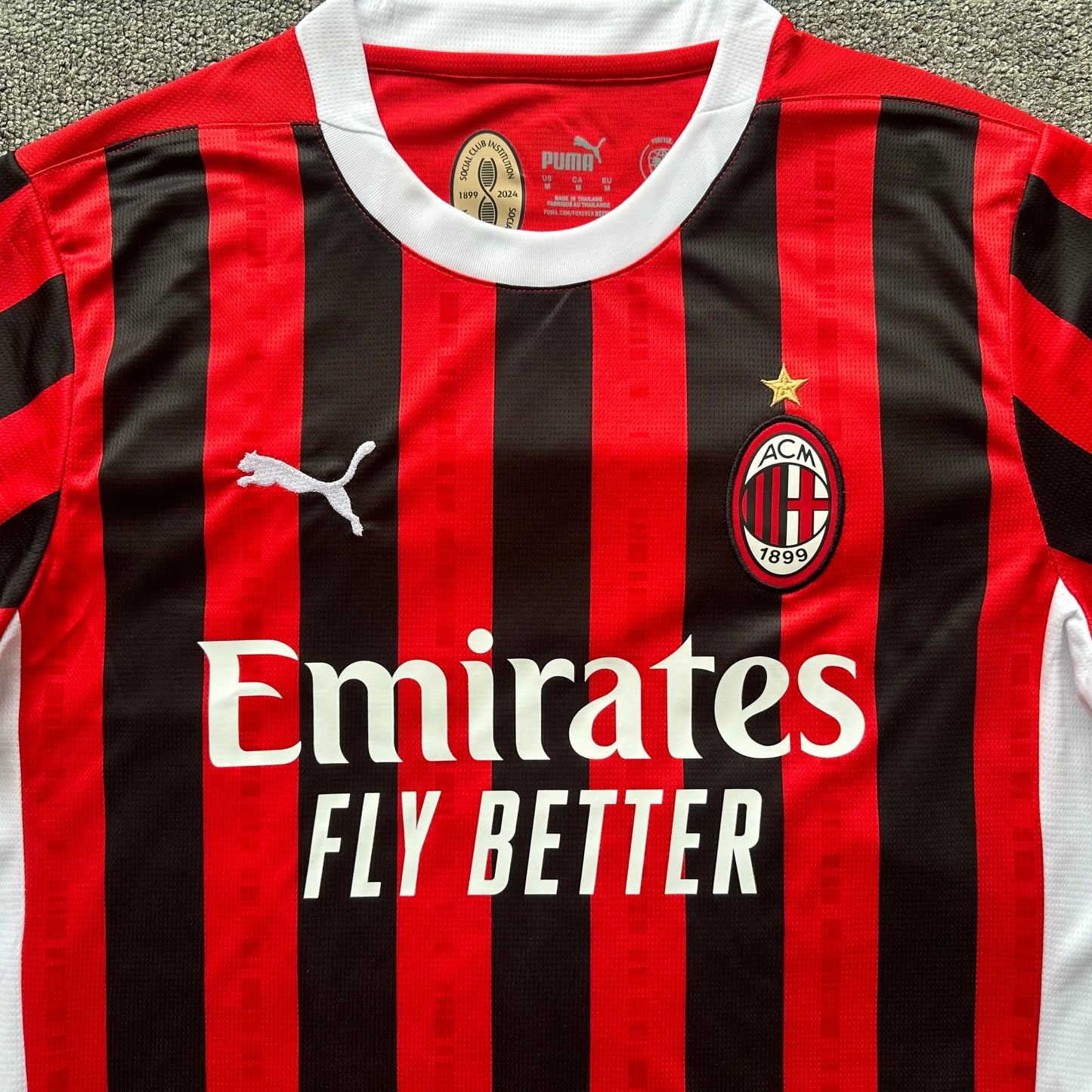 Milan’s Home Jersey 24/25 - Classic XI