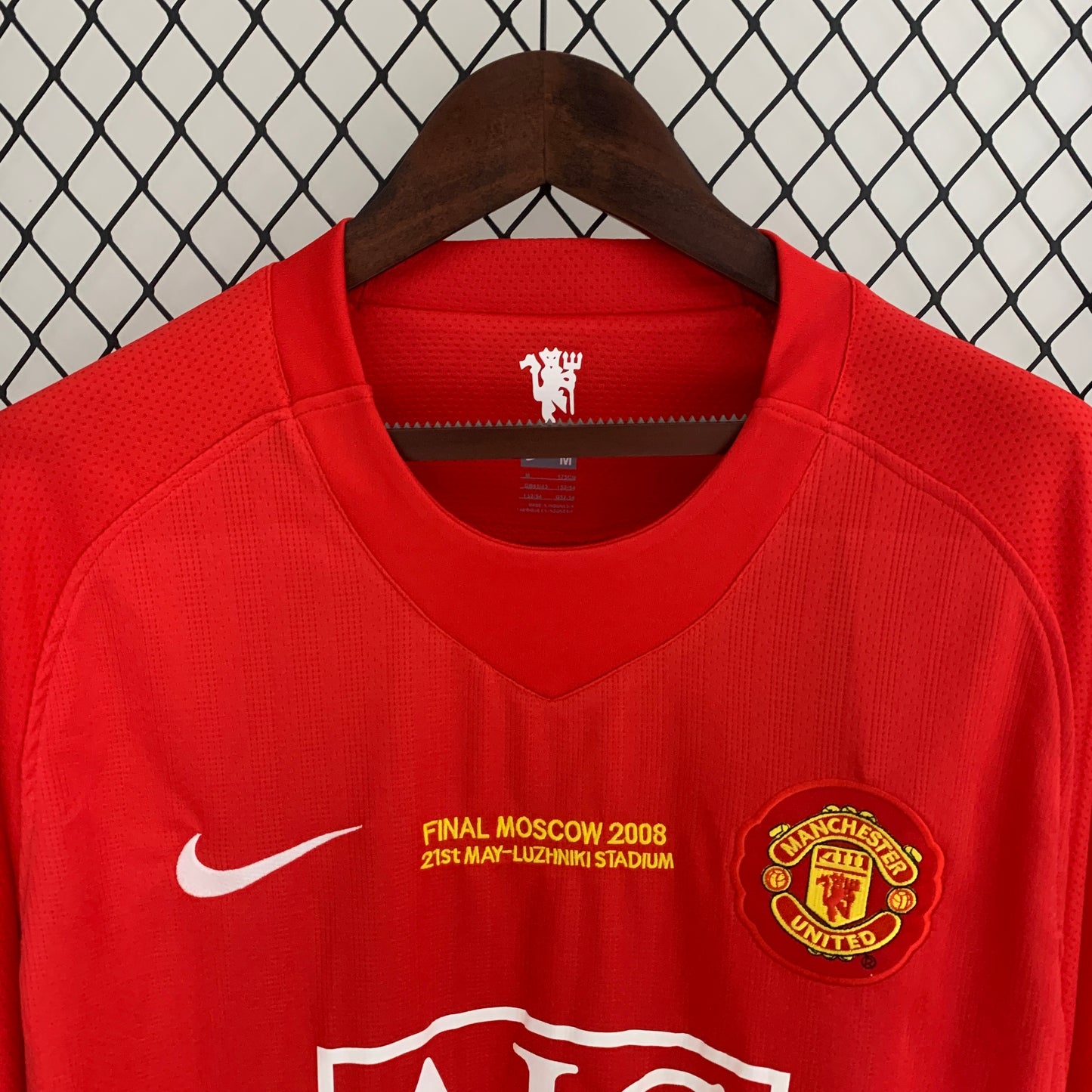 Manchester United’s Home Jersey 07/08 (long sleeves) - Classic XI