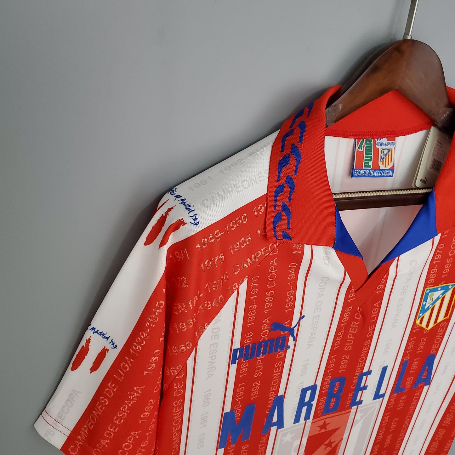 Atletico Madrid’s Home Jersey 95/96 - Classic XI