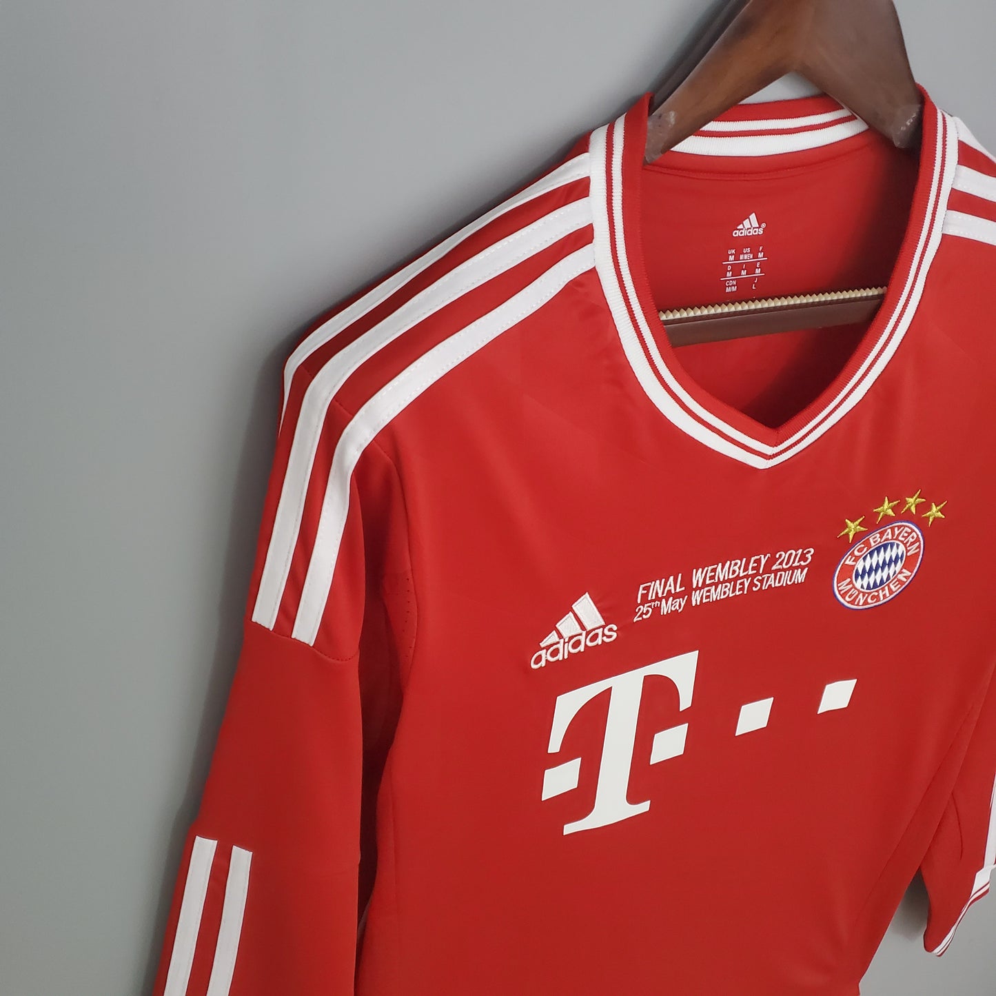 Bayern Monaco’s Home Jersey 12/13 (Long Sleeves)- Champions League Final - Classic XI