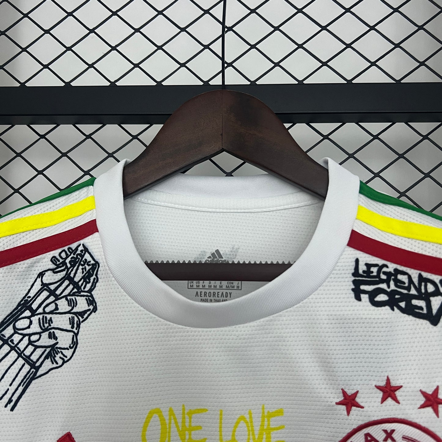 Ajax’s Jersey x Bob Marley (white) - Classic XI