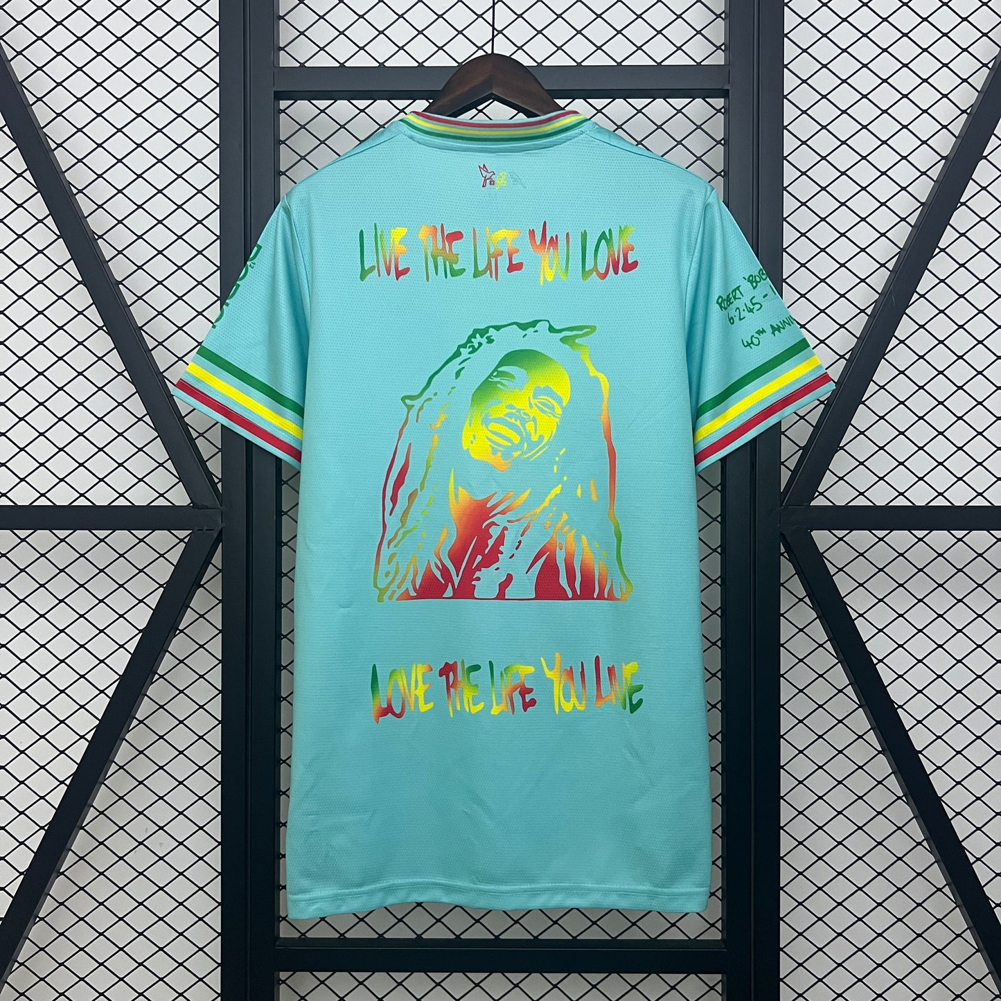 Ajax’s Jersey x Bob Marley (Aqua green) - Classic XI