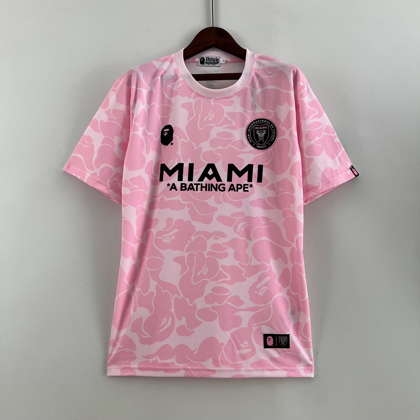 Int. Miami’s Special Edition x Abathing Bape Jersey (blush) - Classic XI