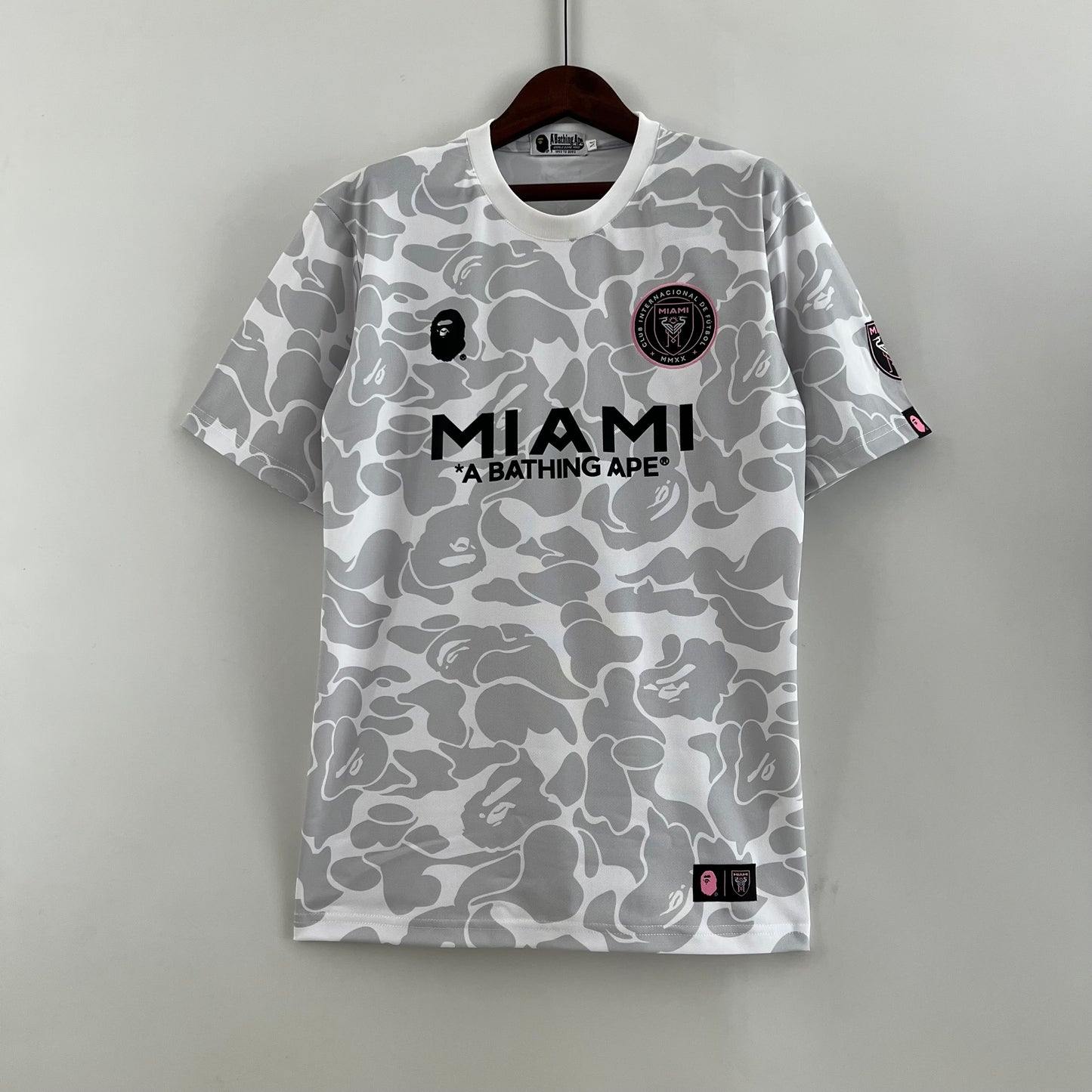 Int. Miami’s Special Edition x Abathing Bape Jersey (Grey) - Classic XI