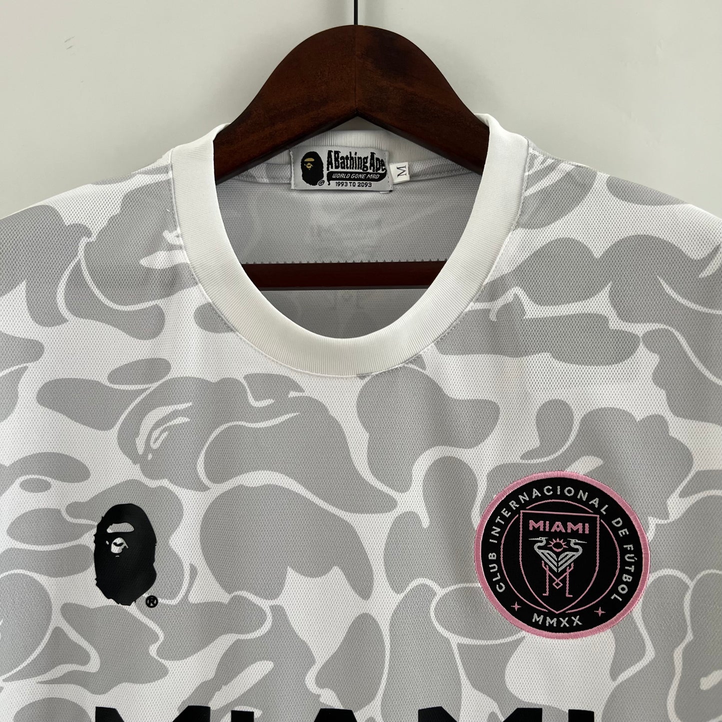 Int. Miami’s Special Edition x Abathing Bape Jersey (Grey) - Classic XI