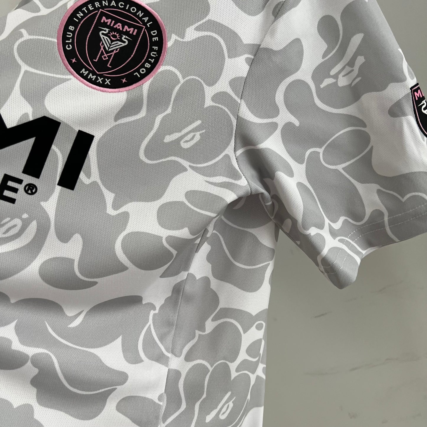 Int. Miami’s Special Edition x Abathing Bape Jersey (Grey) - Classic XI