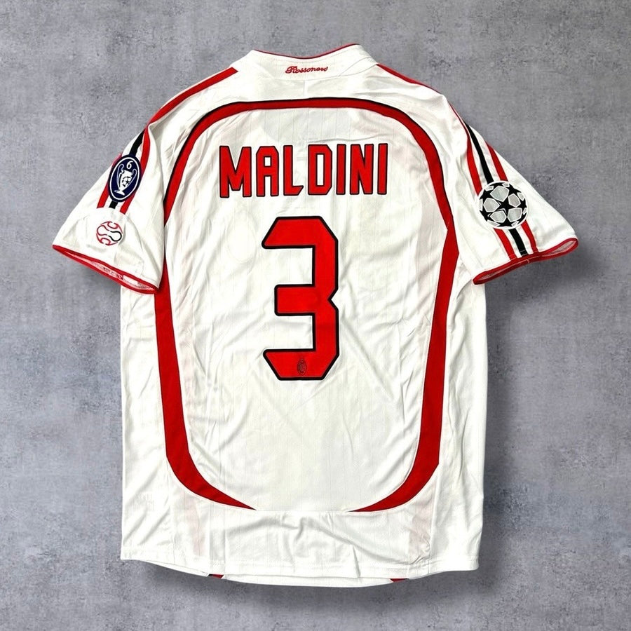 Milan's Away Jersey 06/07 (Champions League Final)-Short Sleeves