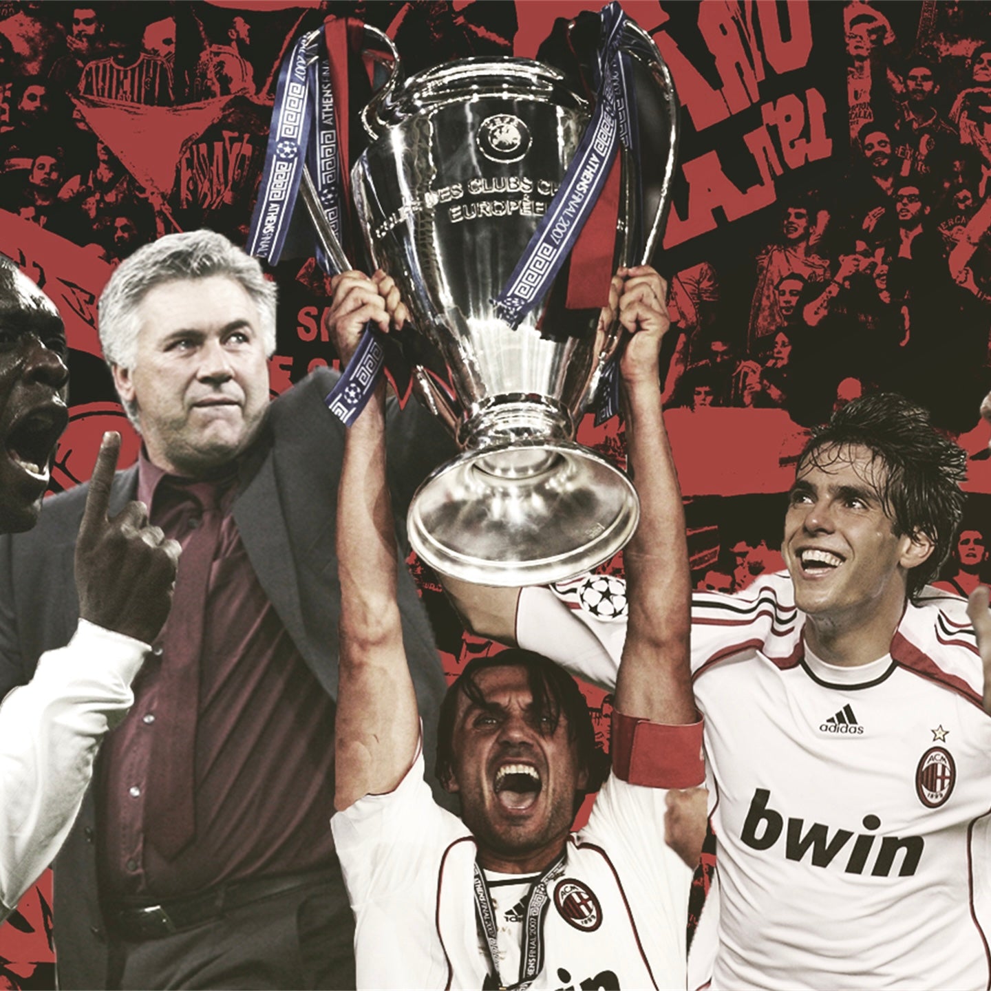 Milan's Away Jersey 06/07 (Champions League Final)-Short Sleeves
