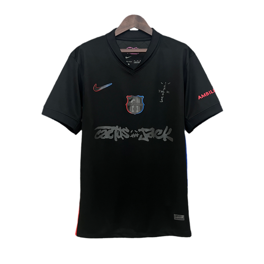 Barcellona’s Away Jersey x Travis Scott 24/25 (black logo) - Classic XI