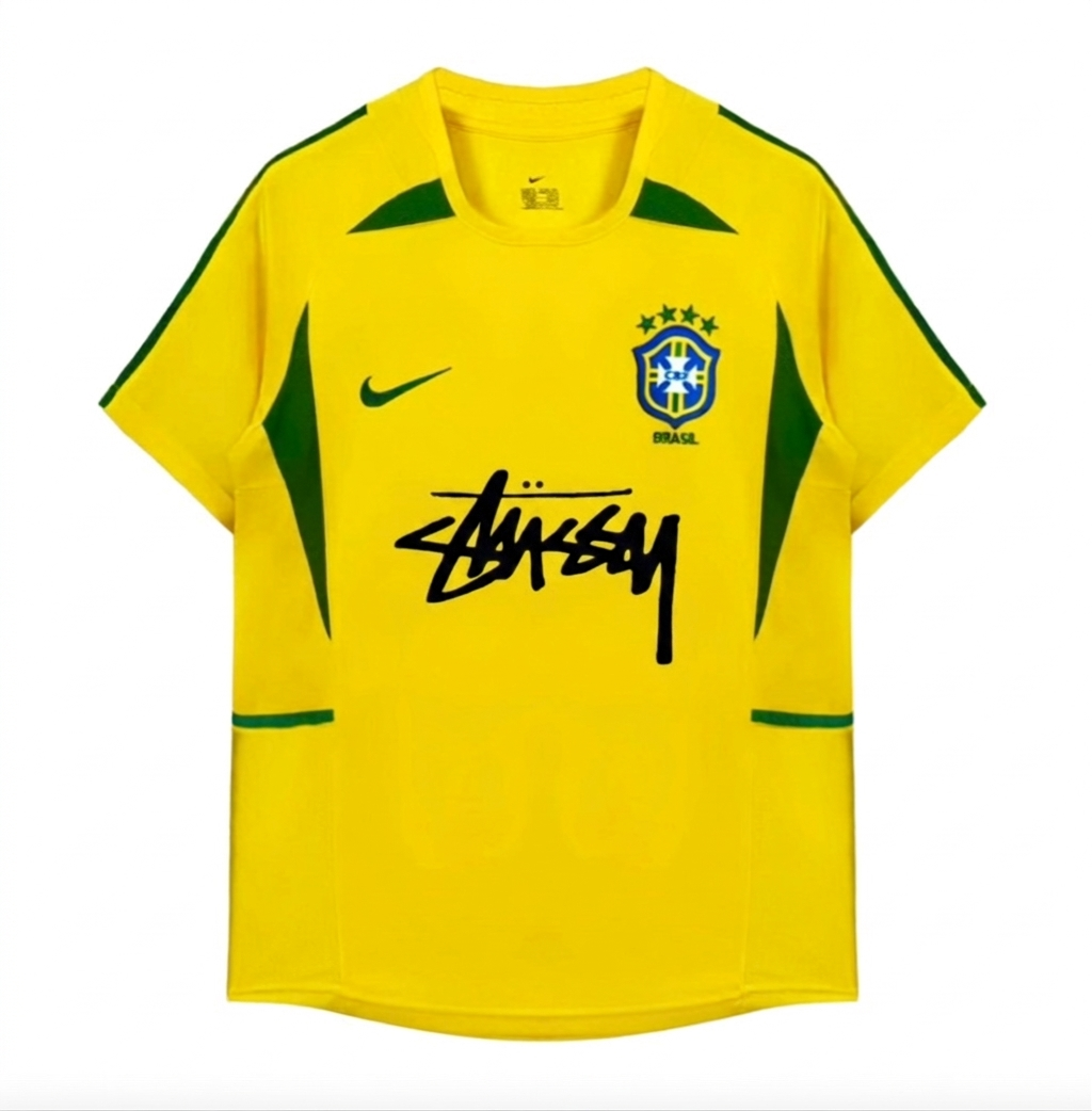 Brasil’s Home Jersey x STUSSY (2002) | Classic XI