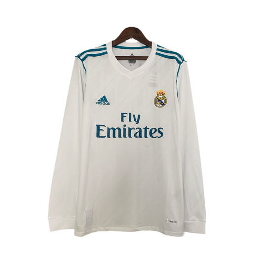 Real Madrid’s Home Jersey 17/18 (Long Sleeves) - Classic XI