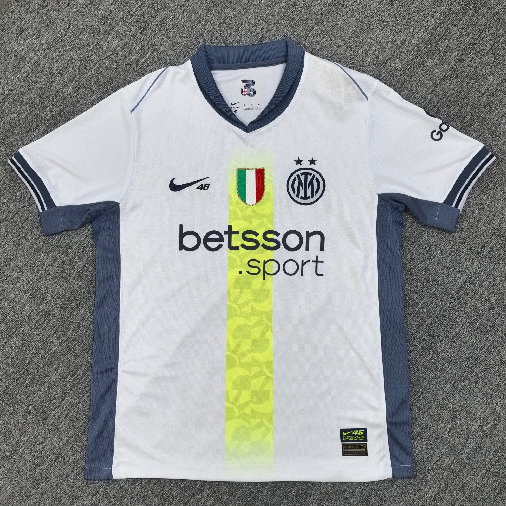 Inter Milan’s Away x VR46 Jersey 24/25 - Classic XI