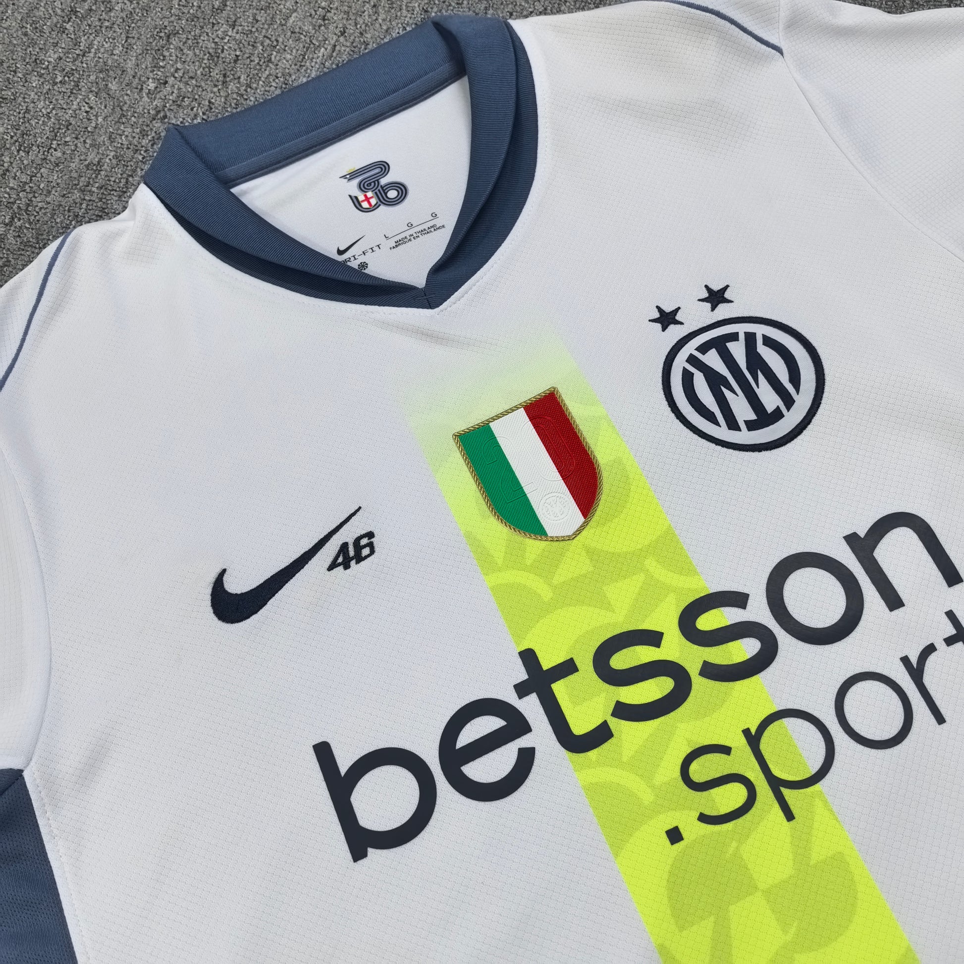 Inter Milan’s Away x VR46 Jersey 24/25 - Classic XI