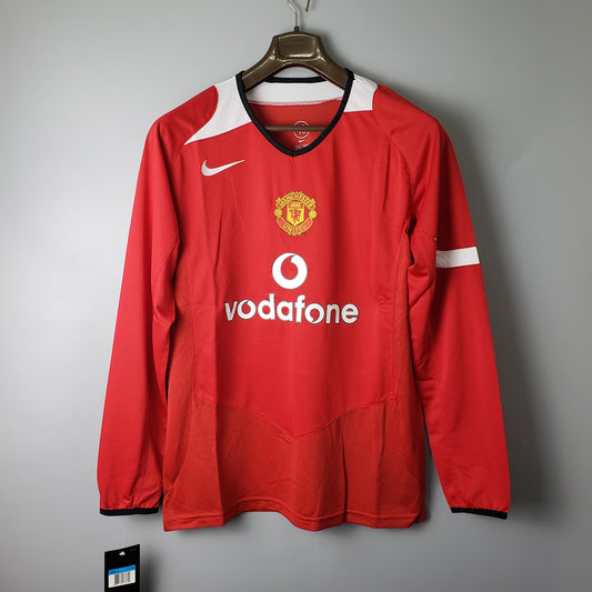 Manchester United’s Home Jersey 04/05 (long sleeves) - Classic XI