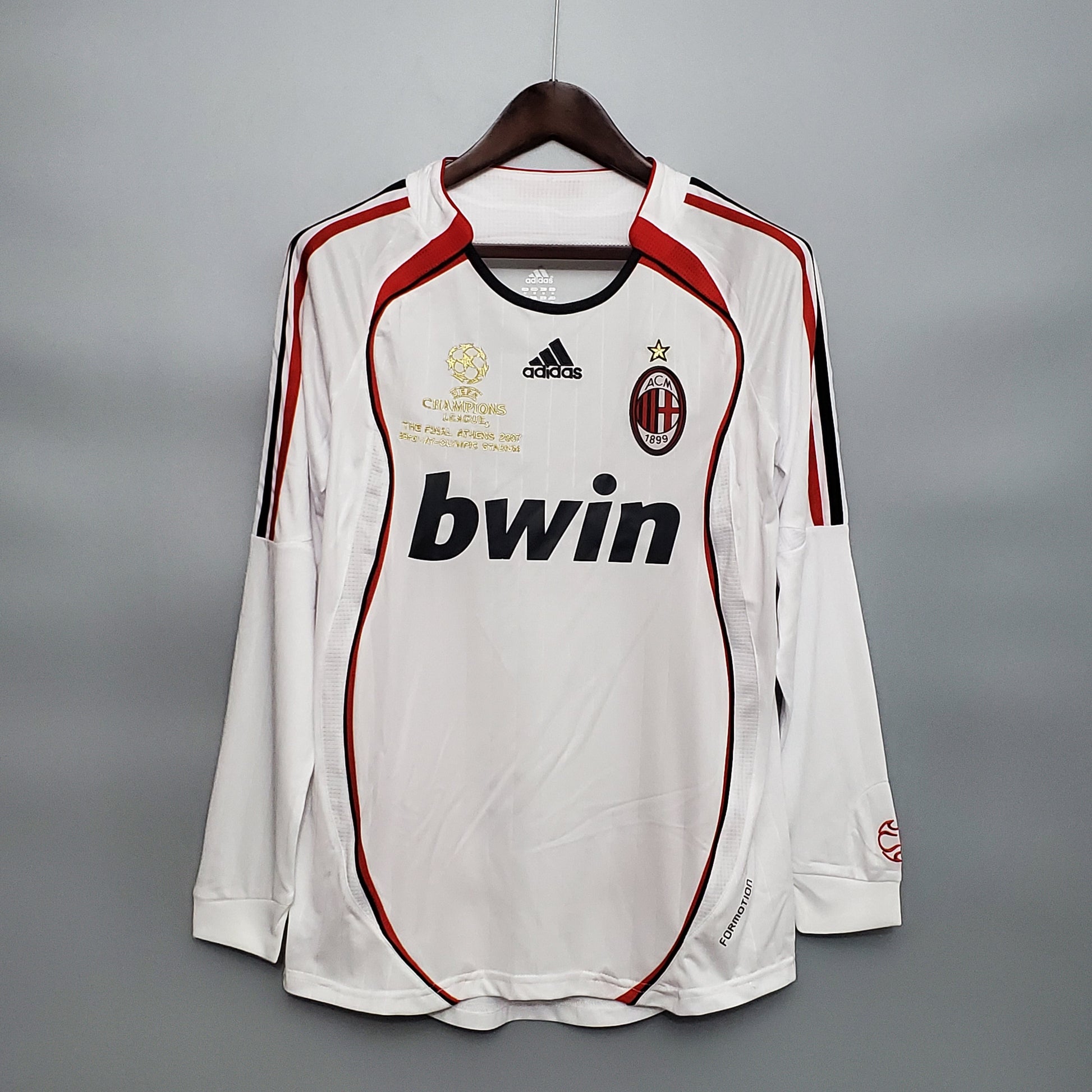 Milan’s Away Jersey 06/07 (Champions League Final)-Long Sleeves - Classic XI
