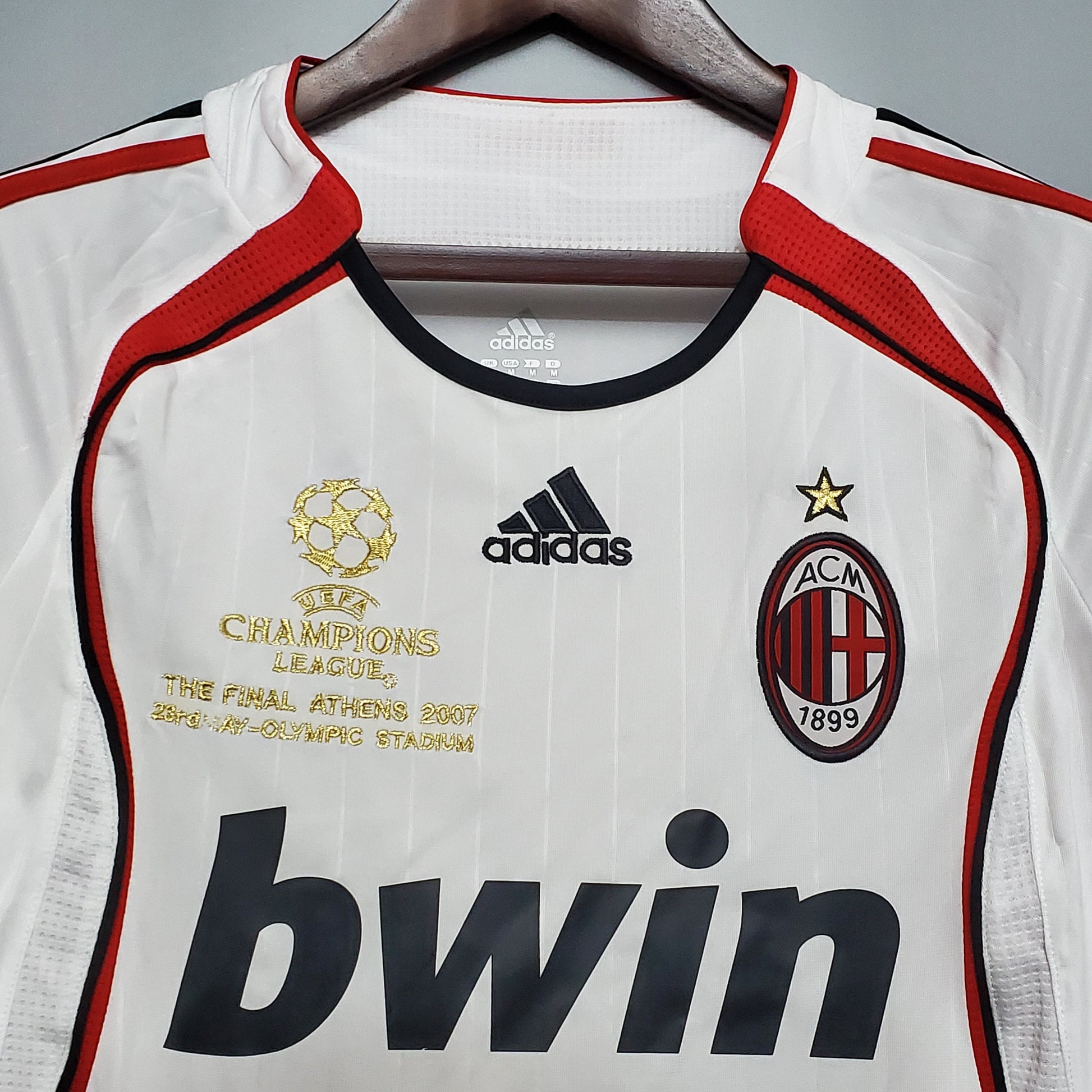 Milan’s Away Jersey 06/07 (Champions League Final)-Long Sleeves - Classic XI