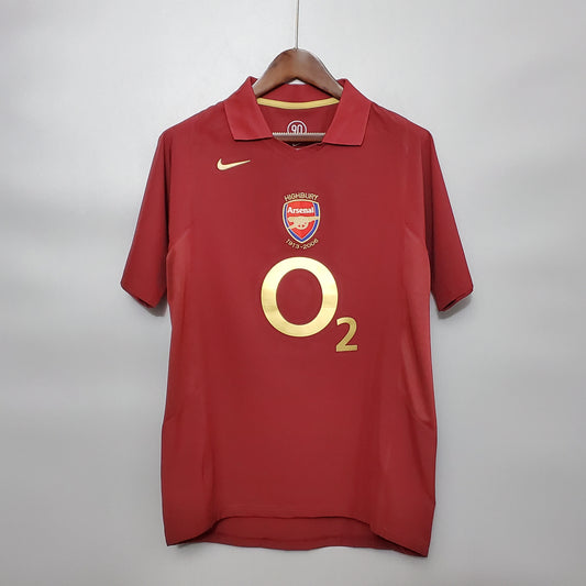 Arsenal’s Home Jersey 05/06 (short sleeves) - Classic XI