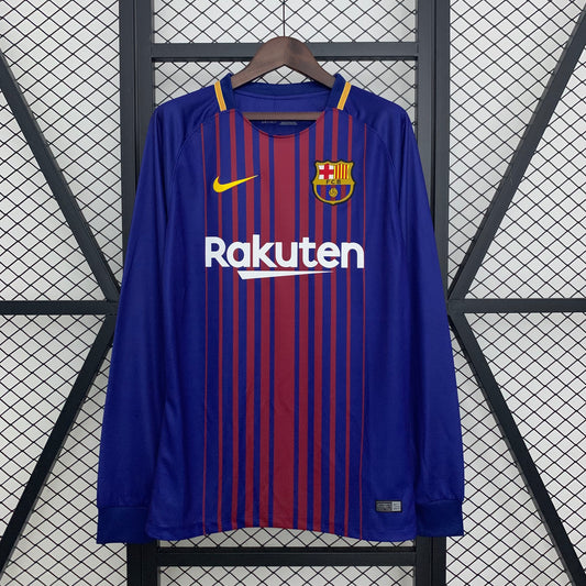 Barcellona’s Home Jersey 17/18 (Long Sleeves) - Classic XI