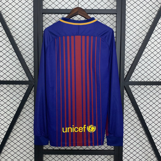 Barcellona’s Home Jersey 17/18 (Long Sleeves) - Classic XI