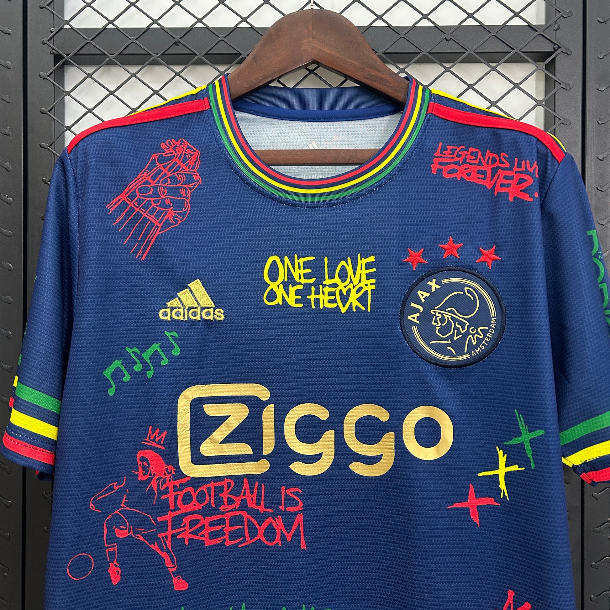 Ajax’s Jersey x Bob Marley (blue navy) - Classic XI
