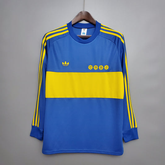 Boca Junior’s Home Jersey 81/82 (Long Sleeves) - Classic XI