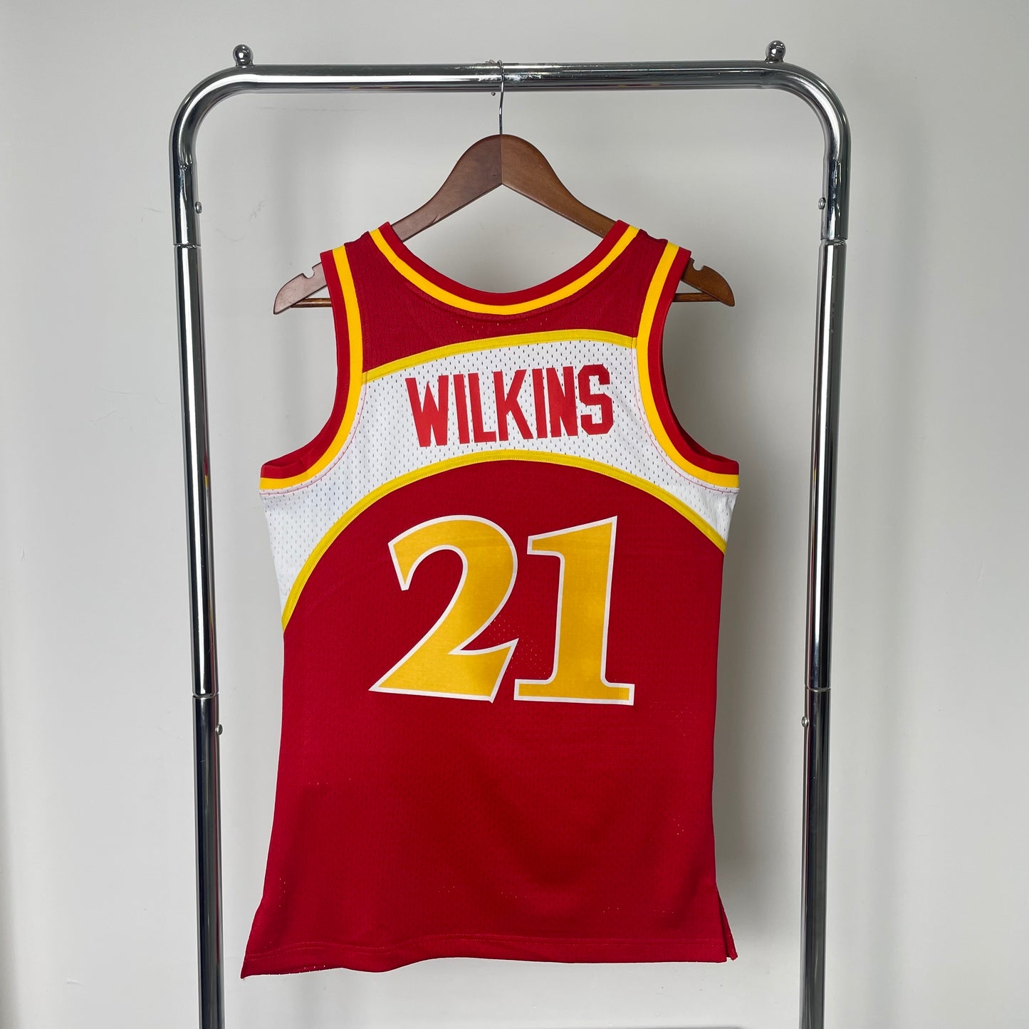 Atlanta Hawks Maglia Swingman Hardwood Classics di Mitchell & Ness