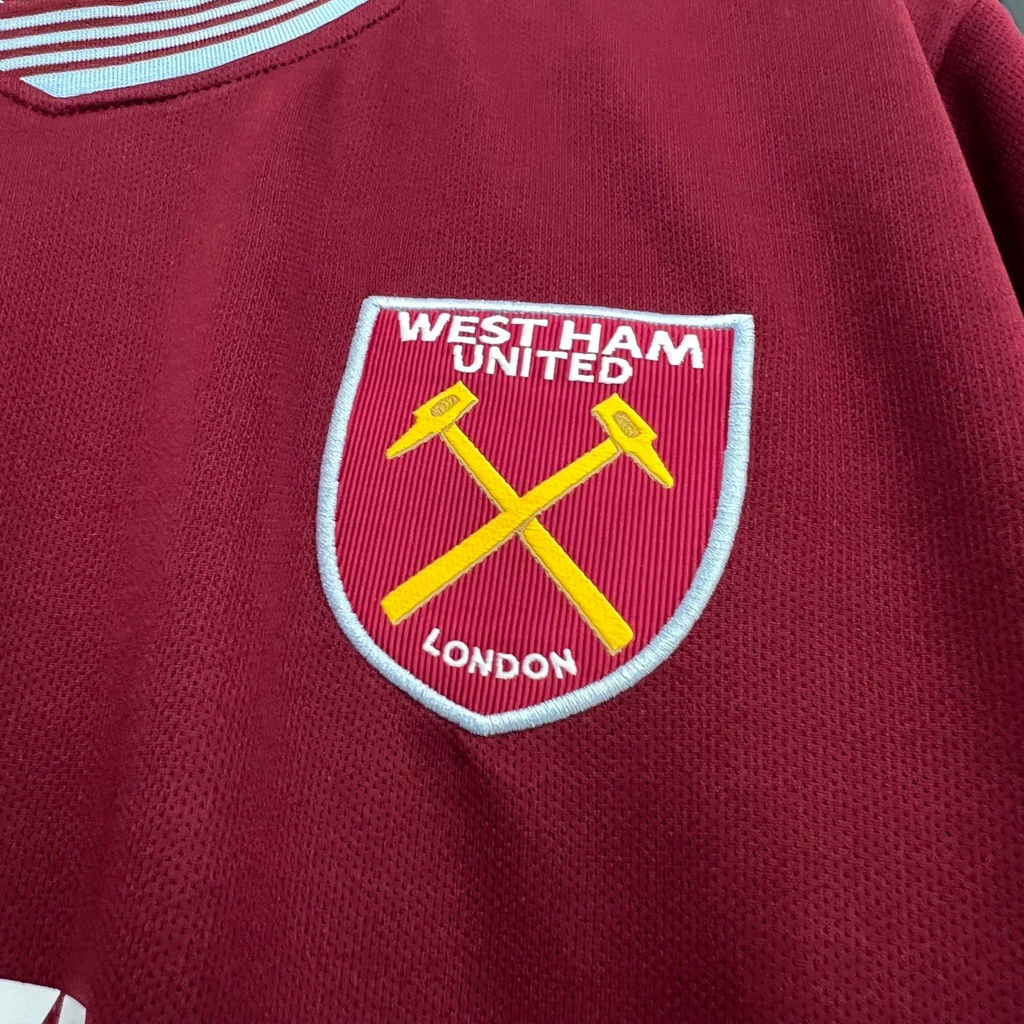 West Ham’s Home Jersey 2025/26