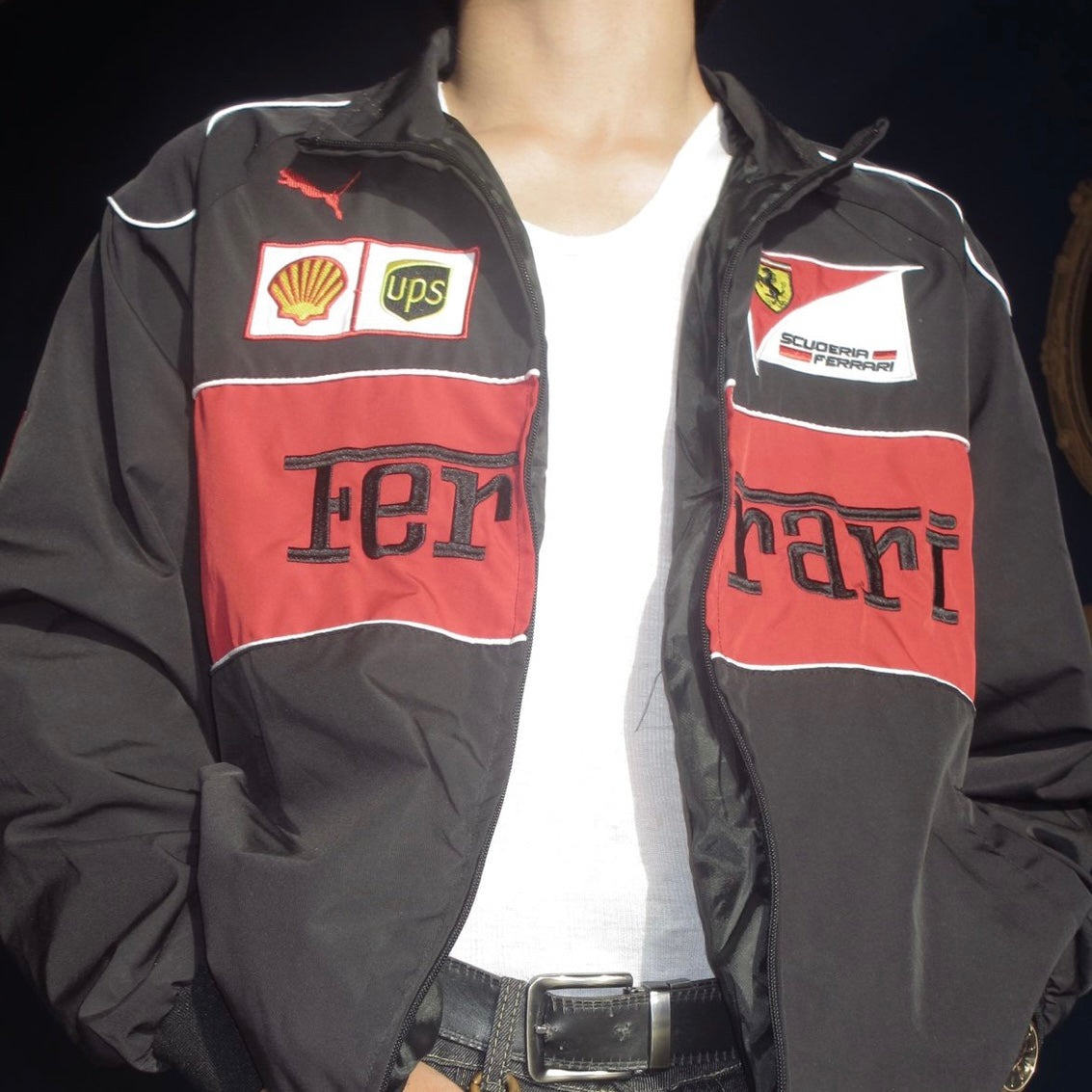 Ferrari Vintage Jacket - Black | Classic XI