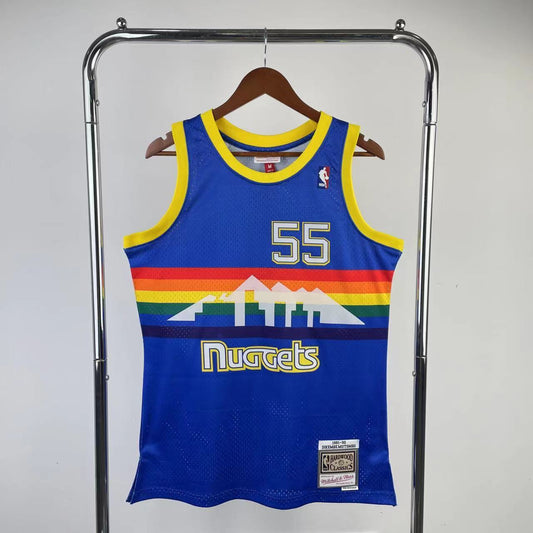 Denver Nuggets Hardwood Classics Road Swingman Jersey di Mitchell & Ness