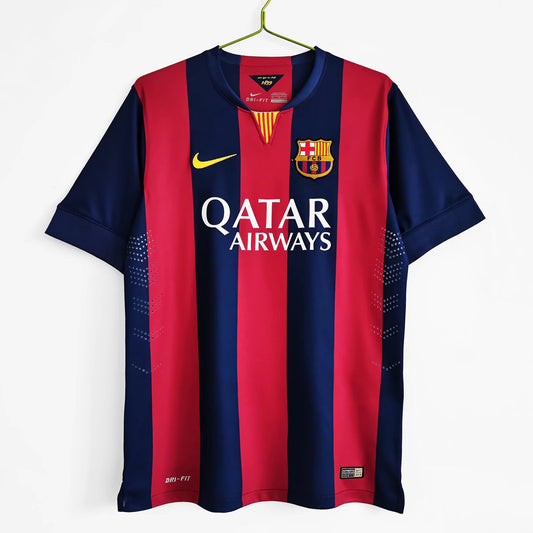 Barcellona’s Home Jersey 14/15 (Short Sleeves) | Classic XI